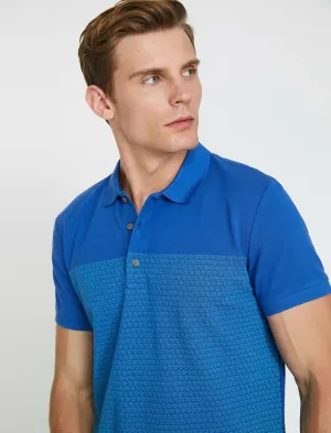 10255 Sax Polo Neck T-Shirt