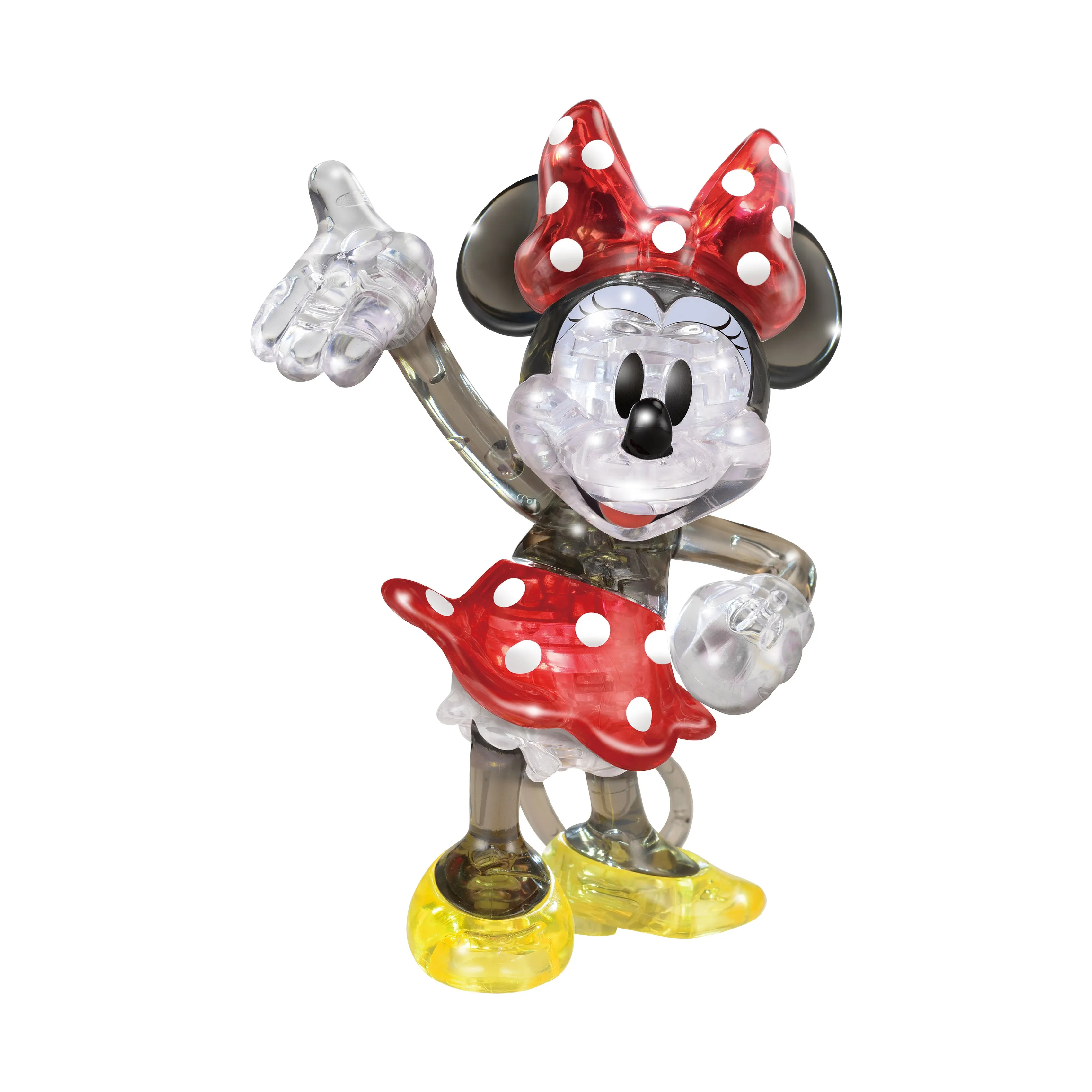 3D Crystal Puzzle - Disney Minnie Mouse (Multi-Color): 36 Pcs