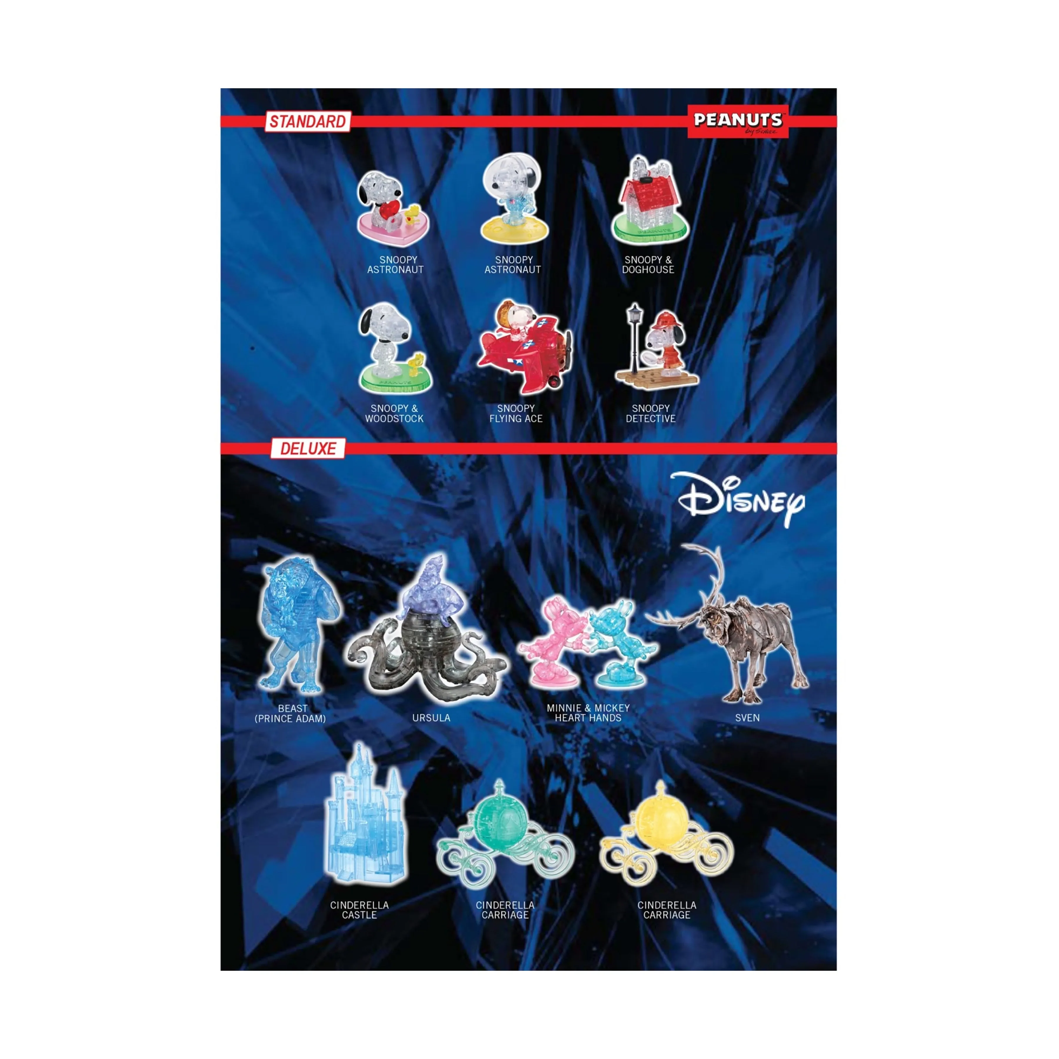 3D Crystal Puzzle - Disney Minnie Mouse (Multi-Color): 36 Pcs