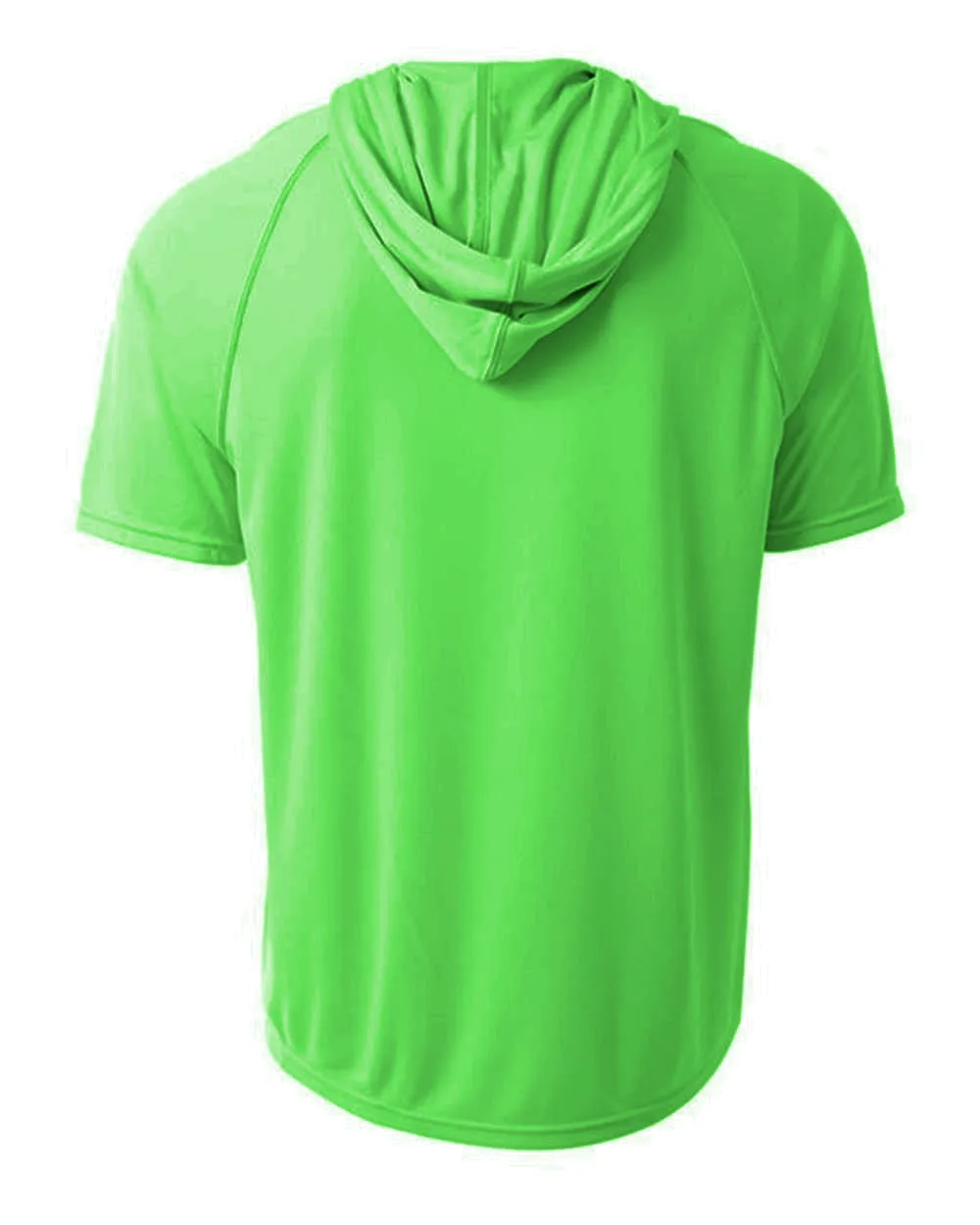 A4 Mens Short Sleeve Hooded Tee