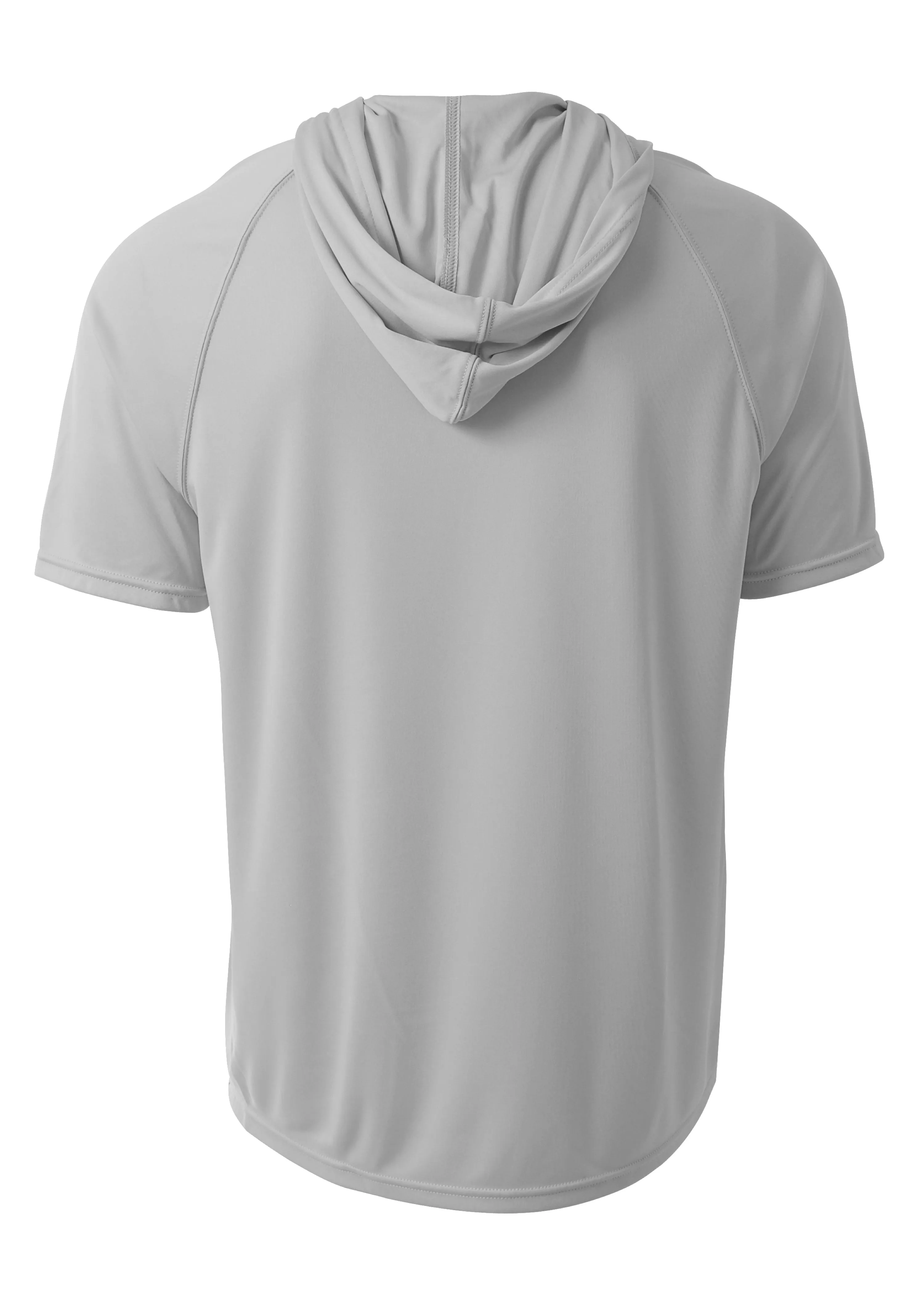 A4 Mens Short Sleeve Hooded Tee