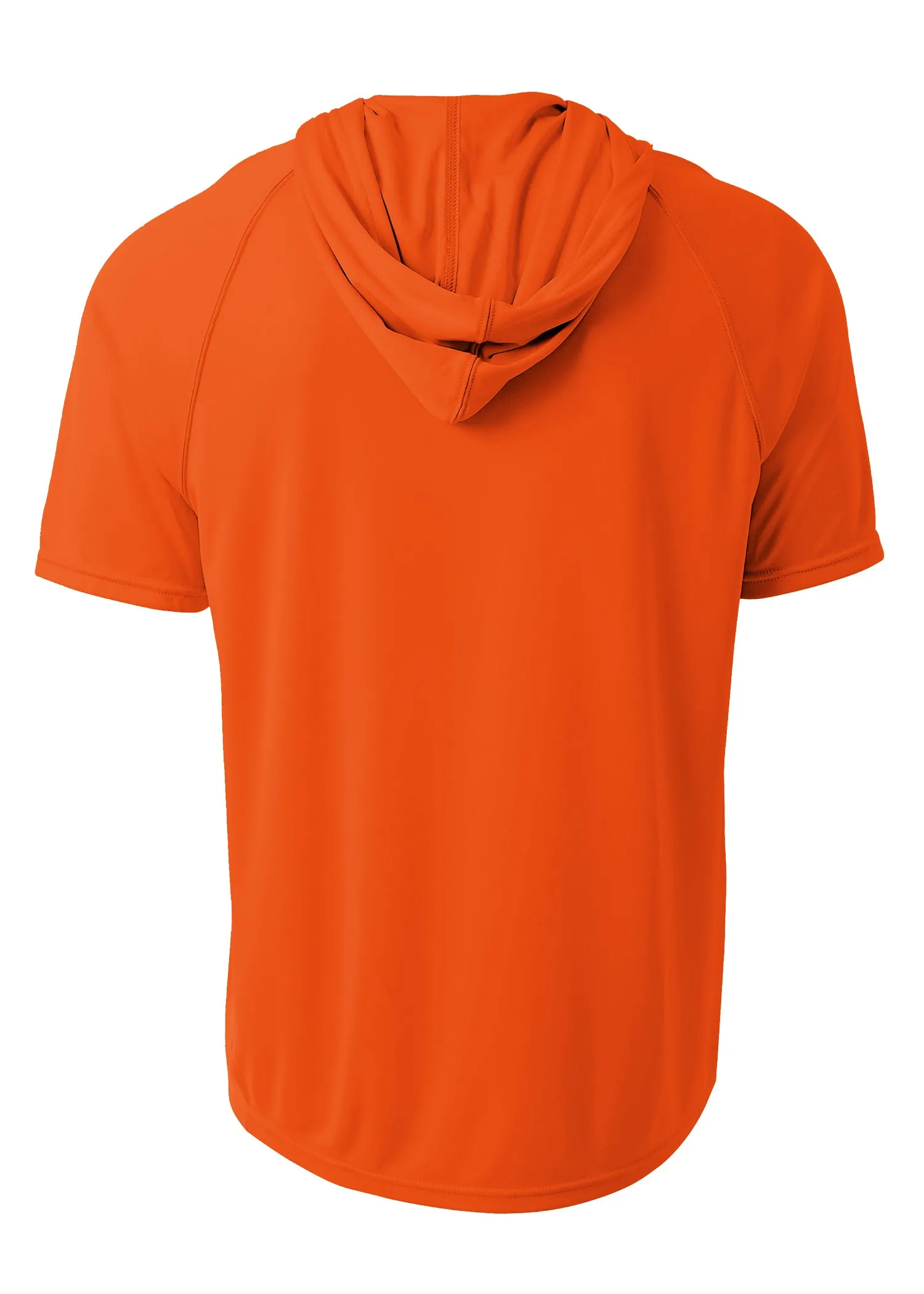 A4 Mens Short Sleeve Hooded Tee