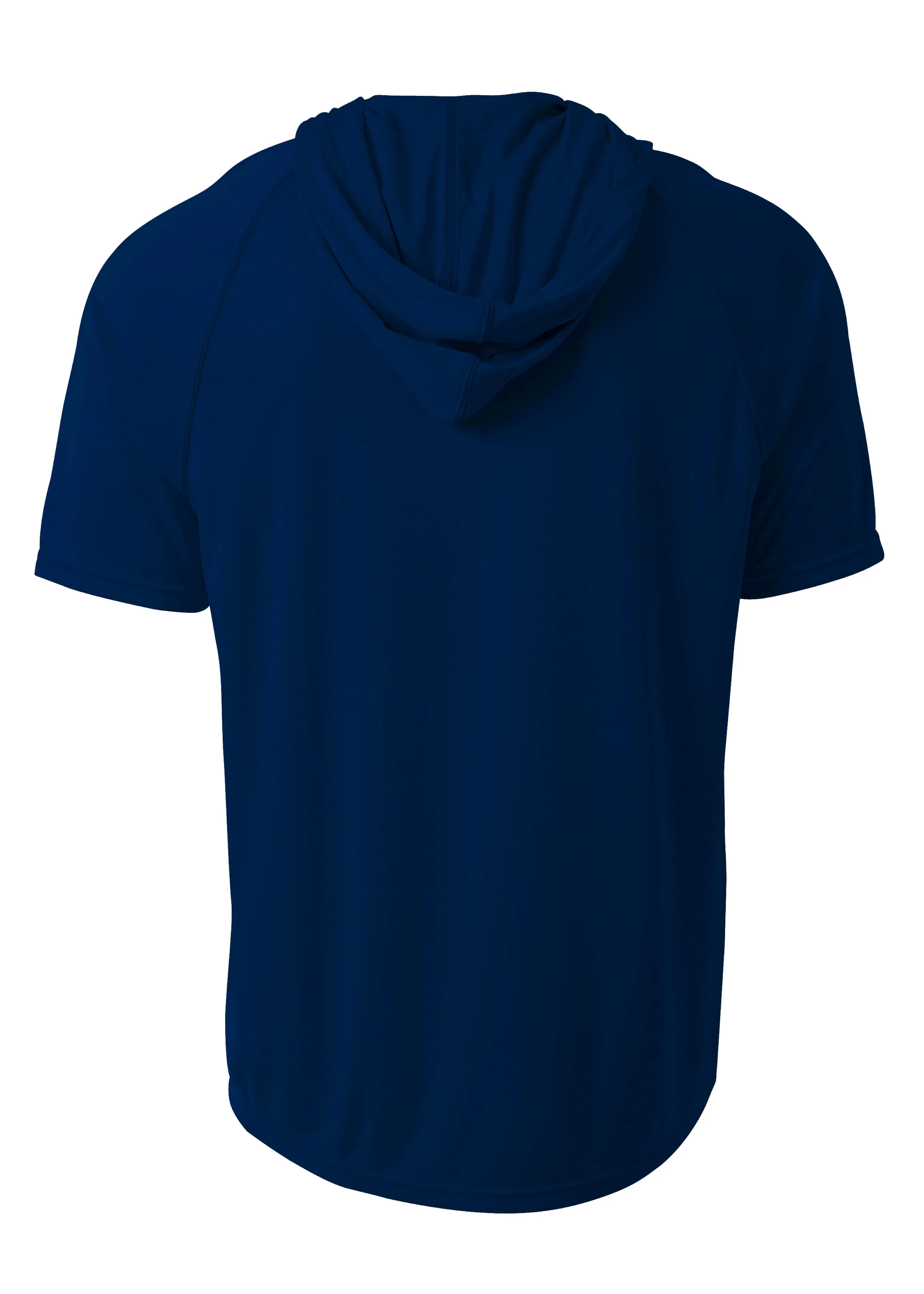 A4 Mens Short Sleeve Hooded Tee