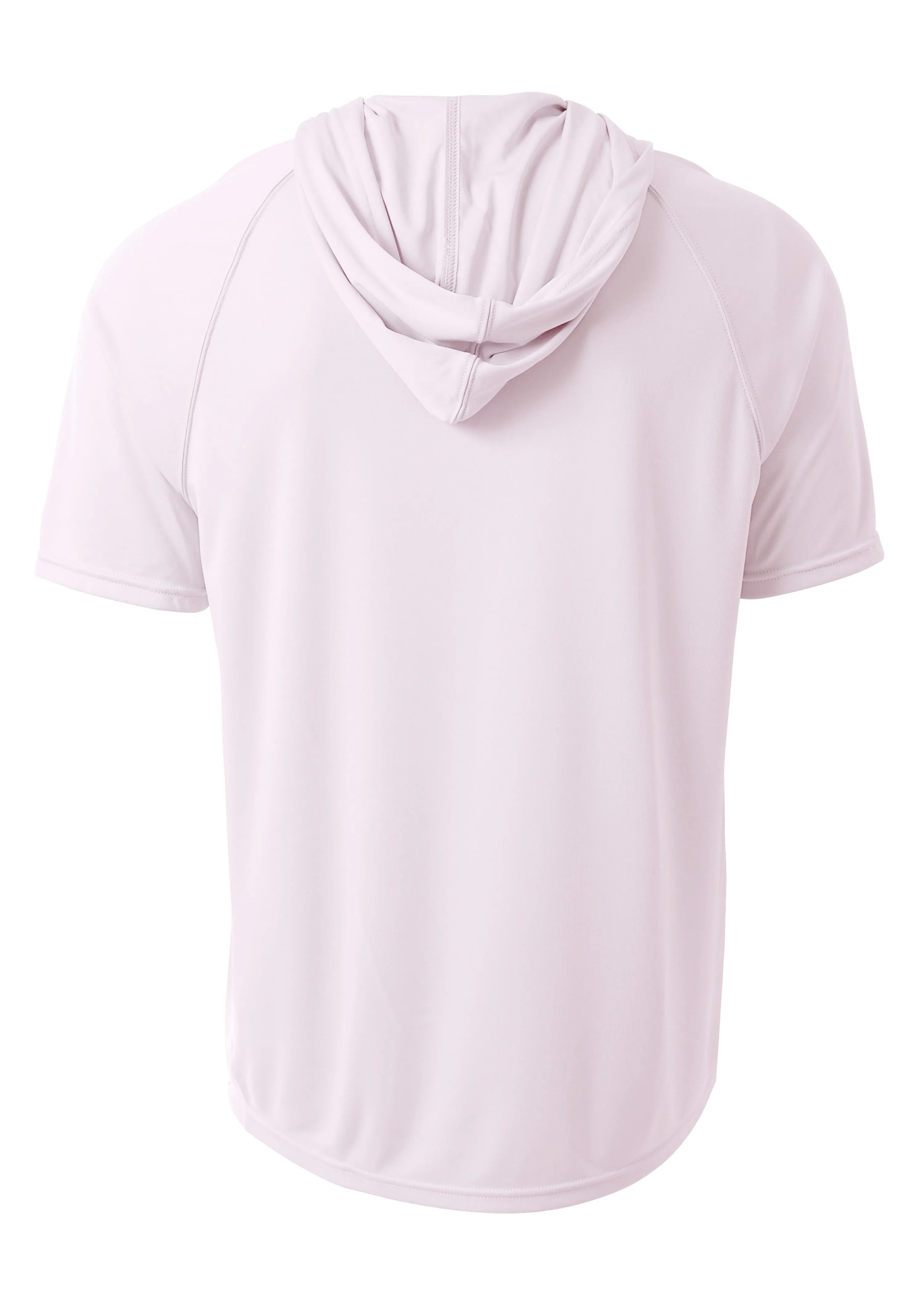 A4 Mens Short Sleeve Hooded Tee