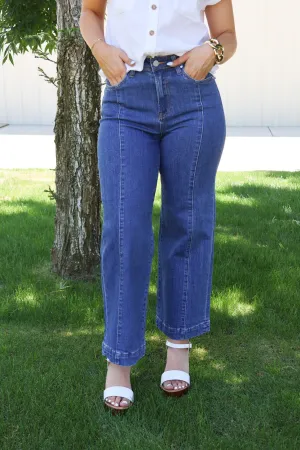 Abby Jeans in Dark Wash