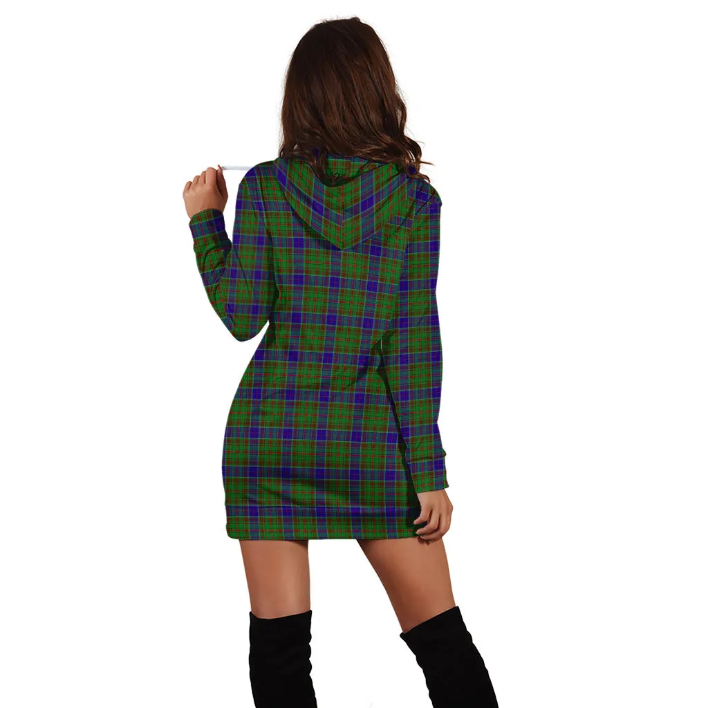 Adam Tartan Hoodie Dress