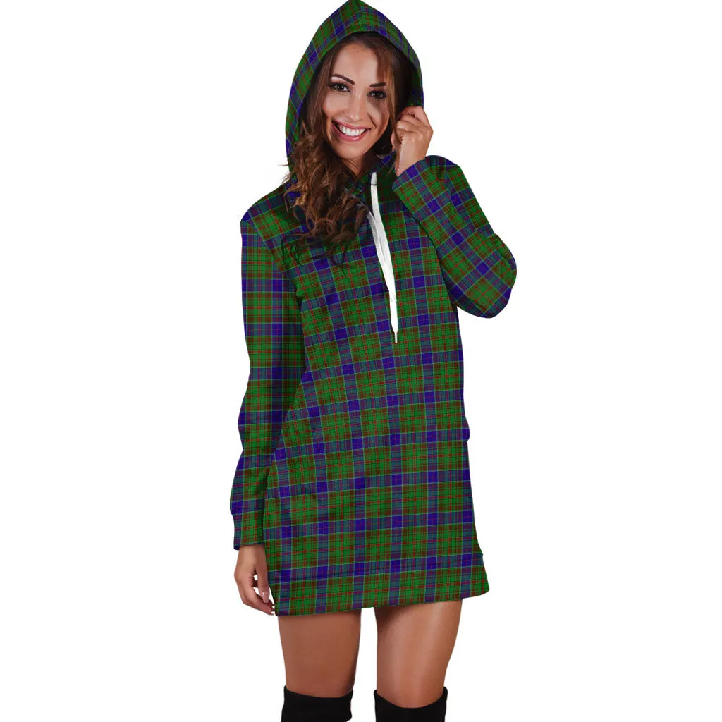 Adam Tartan Hoodie Dress