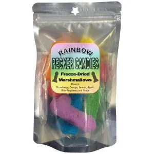 Add a Sweet Twist to Your Party with Freeze Dried Rainbow Pecker Candies