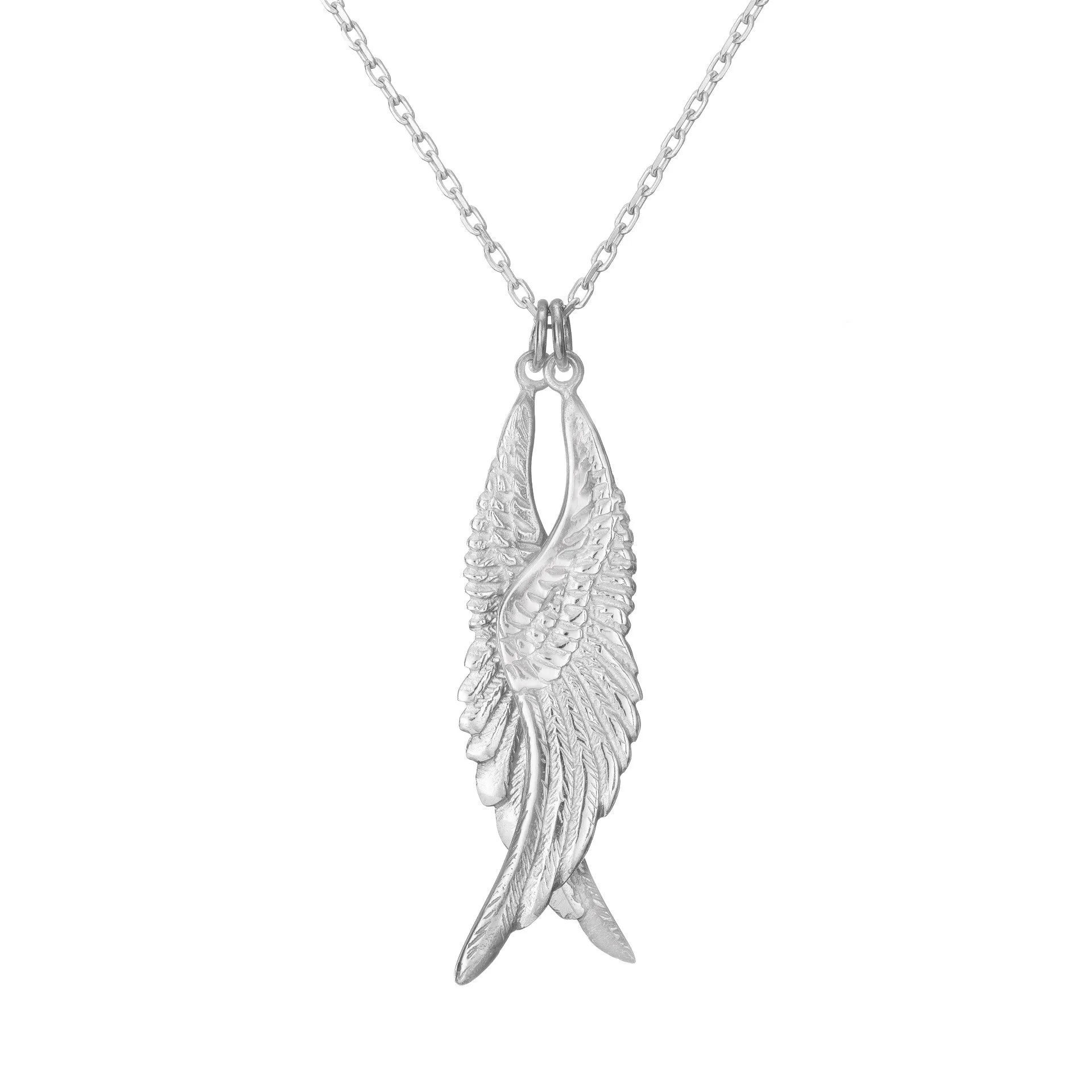 Angels Whisper Two Wings Pendant