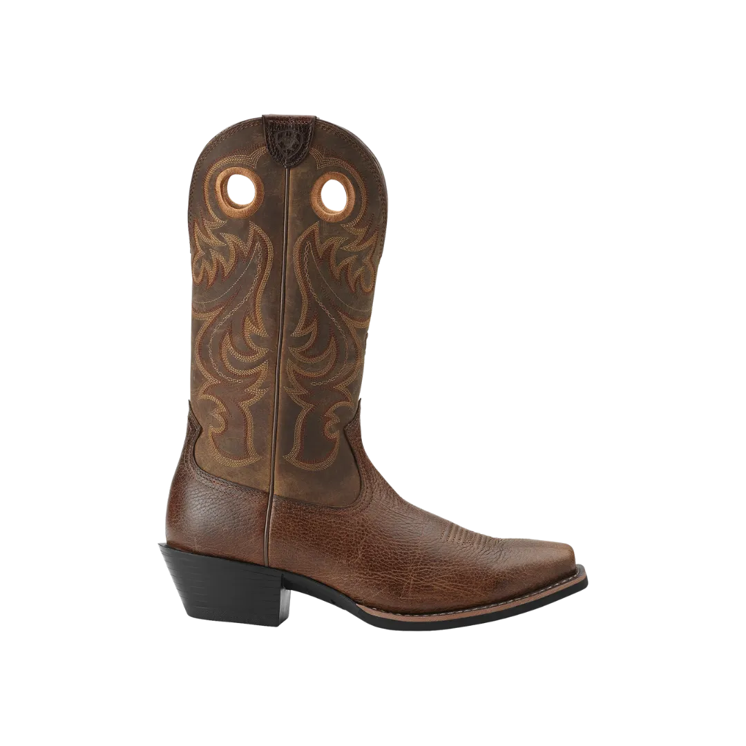 Ariat Men's Fiddle Brown Sport Square Toe Boots