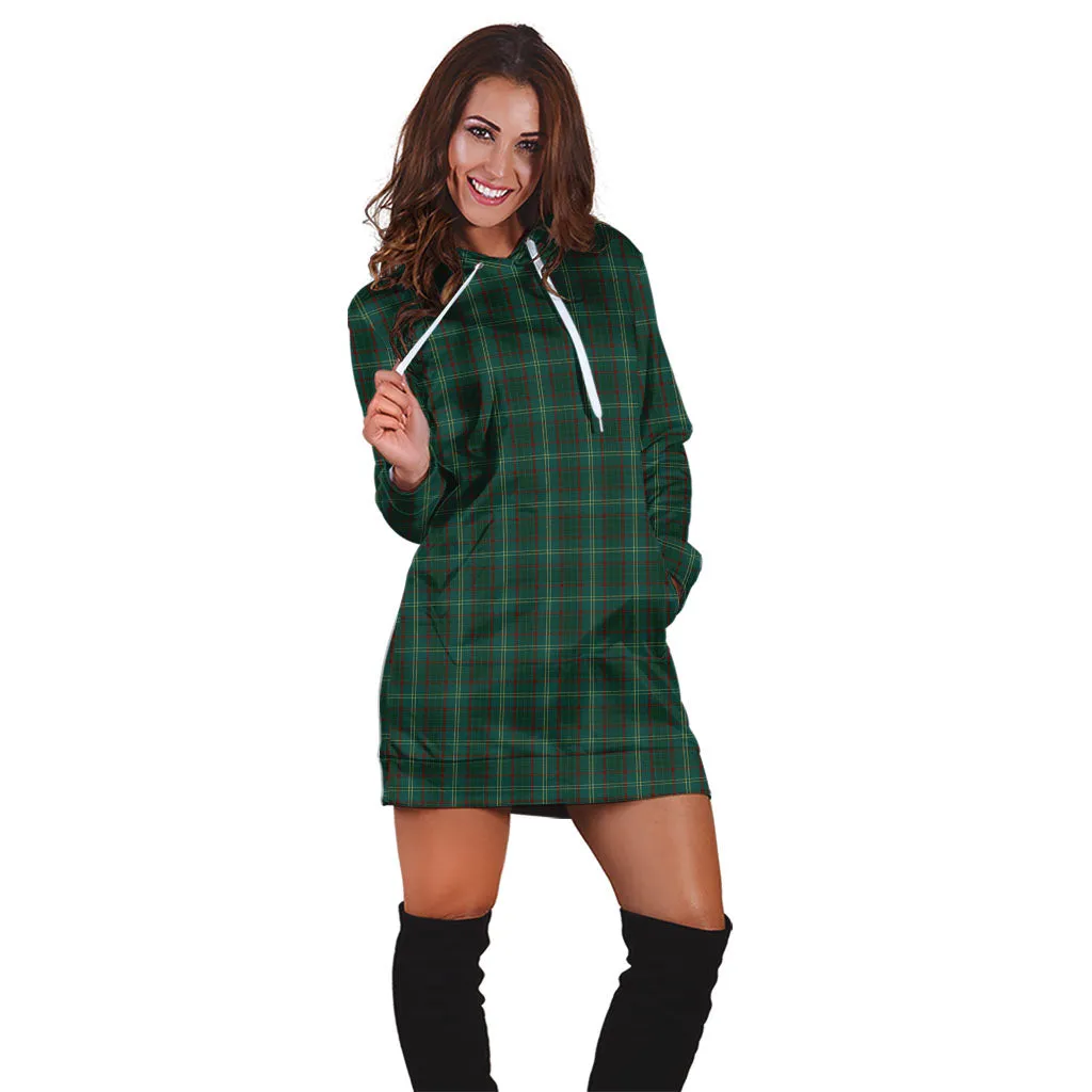 Armagh County Ireland Tartan Hoodie Dress