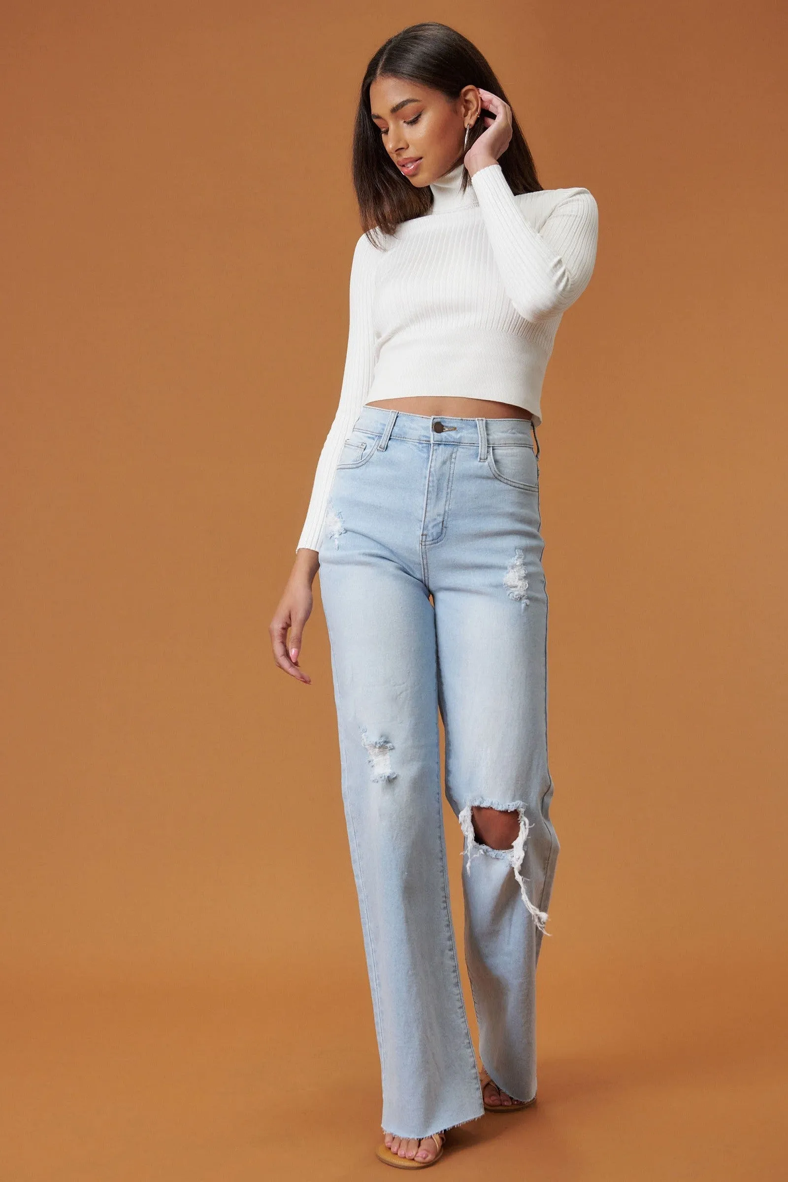 Back to Basic 90s Baby Wide Leg Jeans