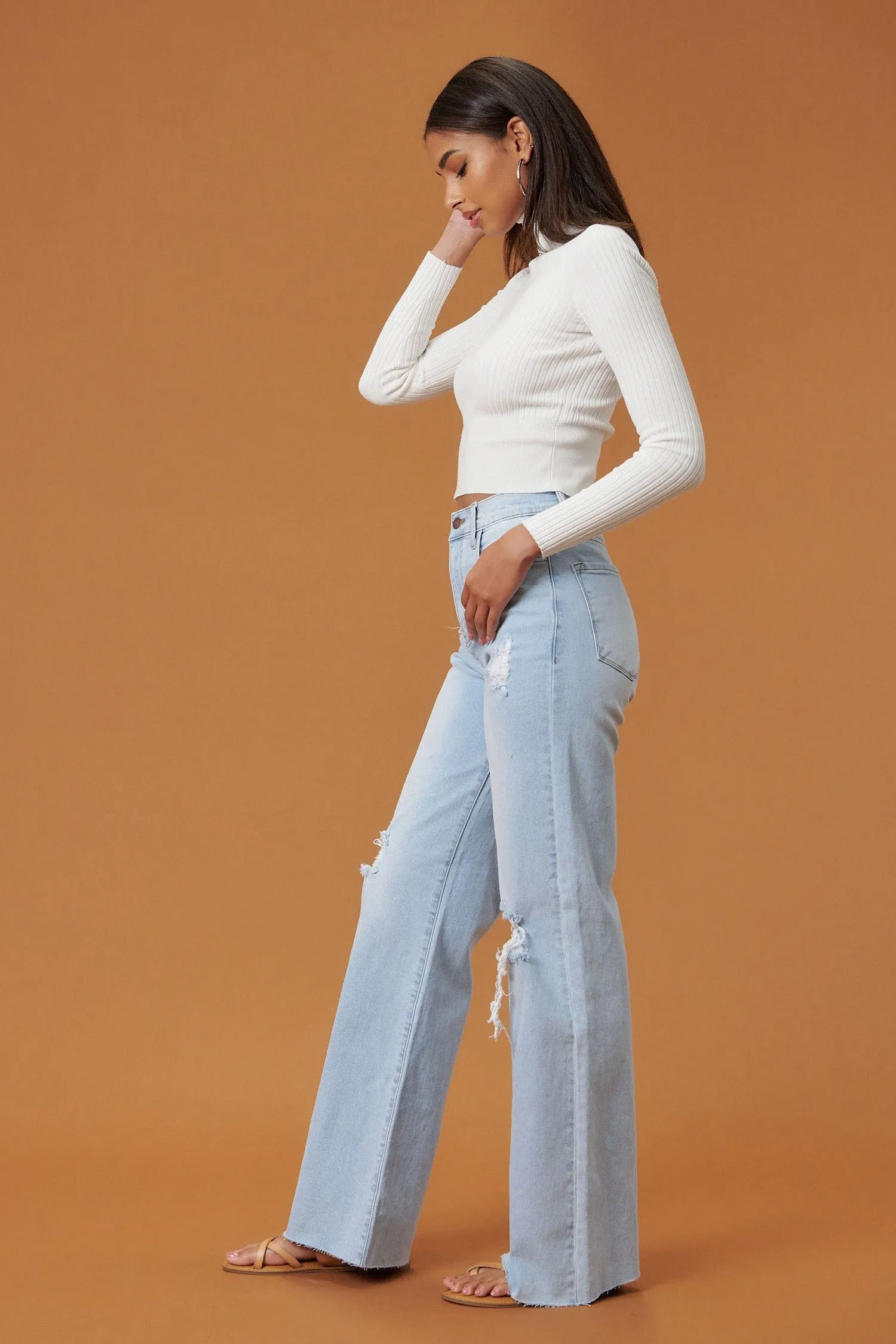 Back to Basic 90s Baby Wide Leg Jeans