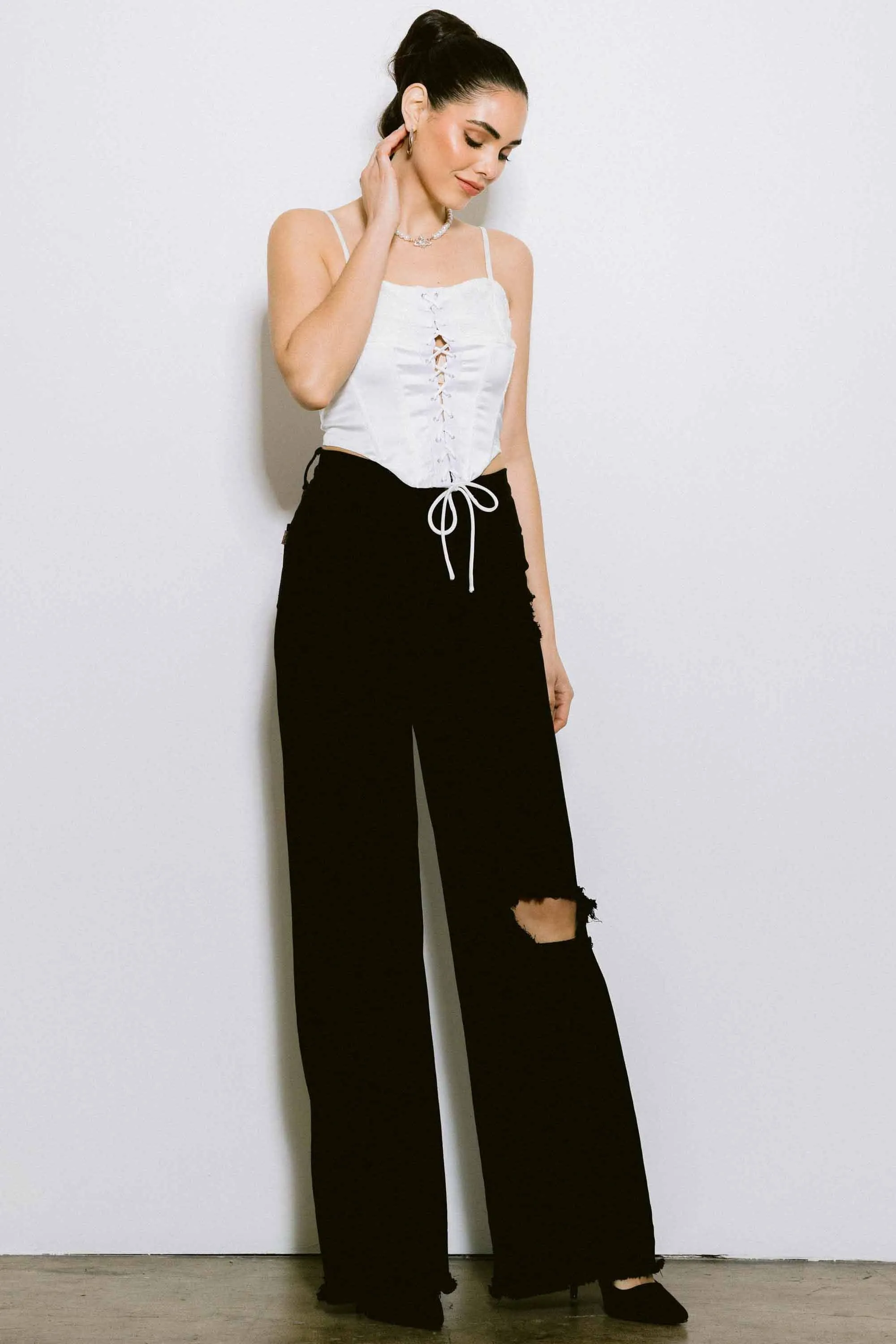 Back to Basic 90s Baby Wide Leg Jeans