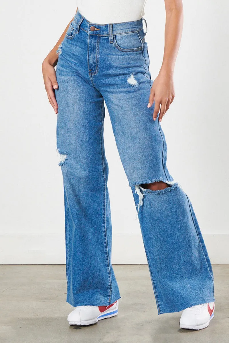 Back to Basic 90s Baby Wide Leg Jeans