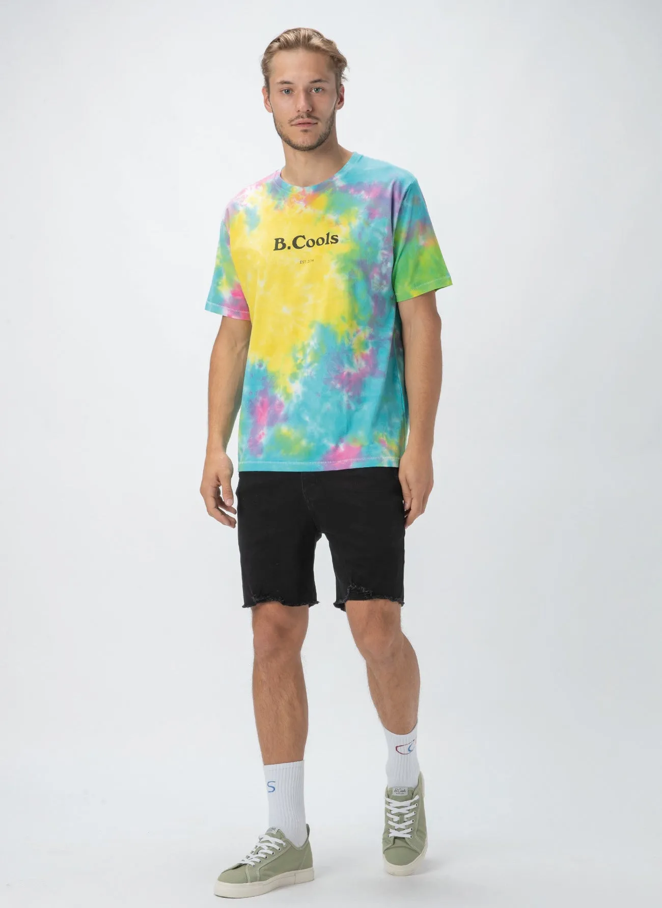 B.Cools Embro Tee Psychedelic Tie Dye