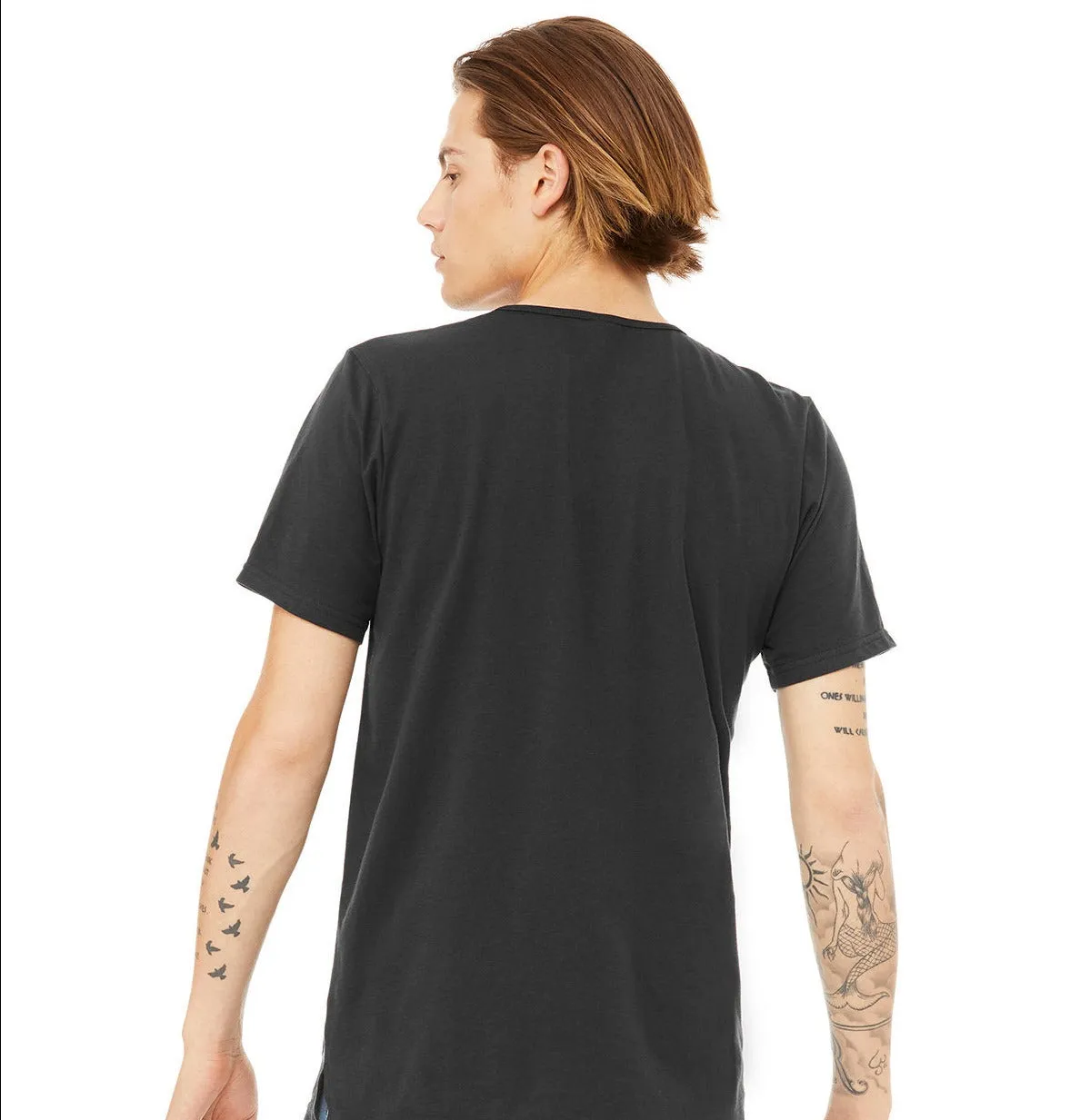 Bella   Canvas FWD Fashion Men's Split Hem T-Shirt