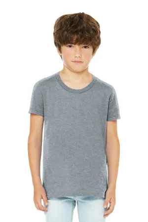 BELLA CANVAS Youth Boy's Heather CVC Tee