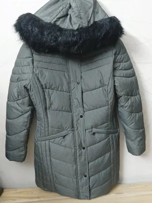 Branded Woman Long Winter Jacket