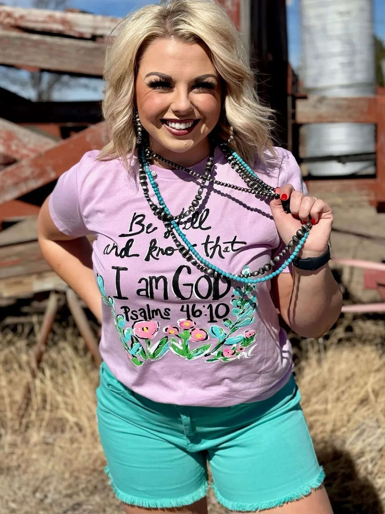 Callie Ann Stelter Be Still Tee by Texas True Threads