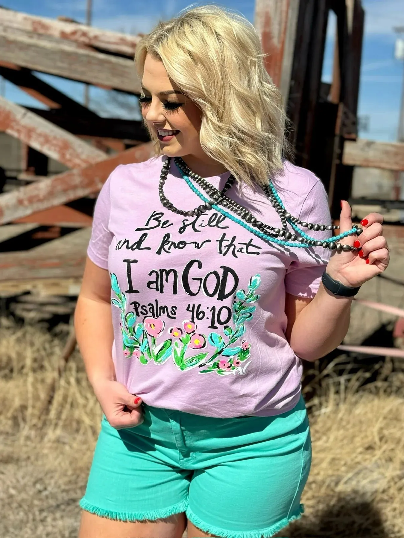 Callie Ann Stelter Be Still Tee by Texas True Threads