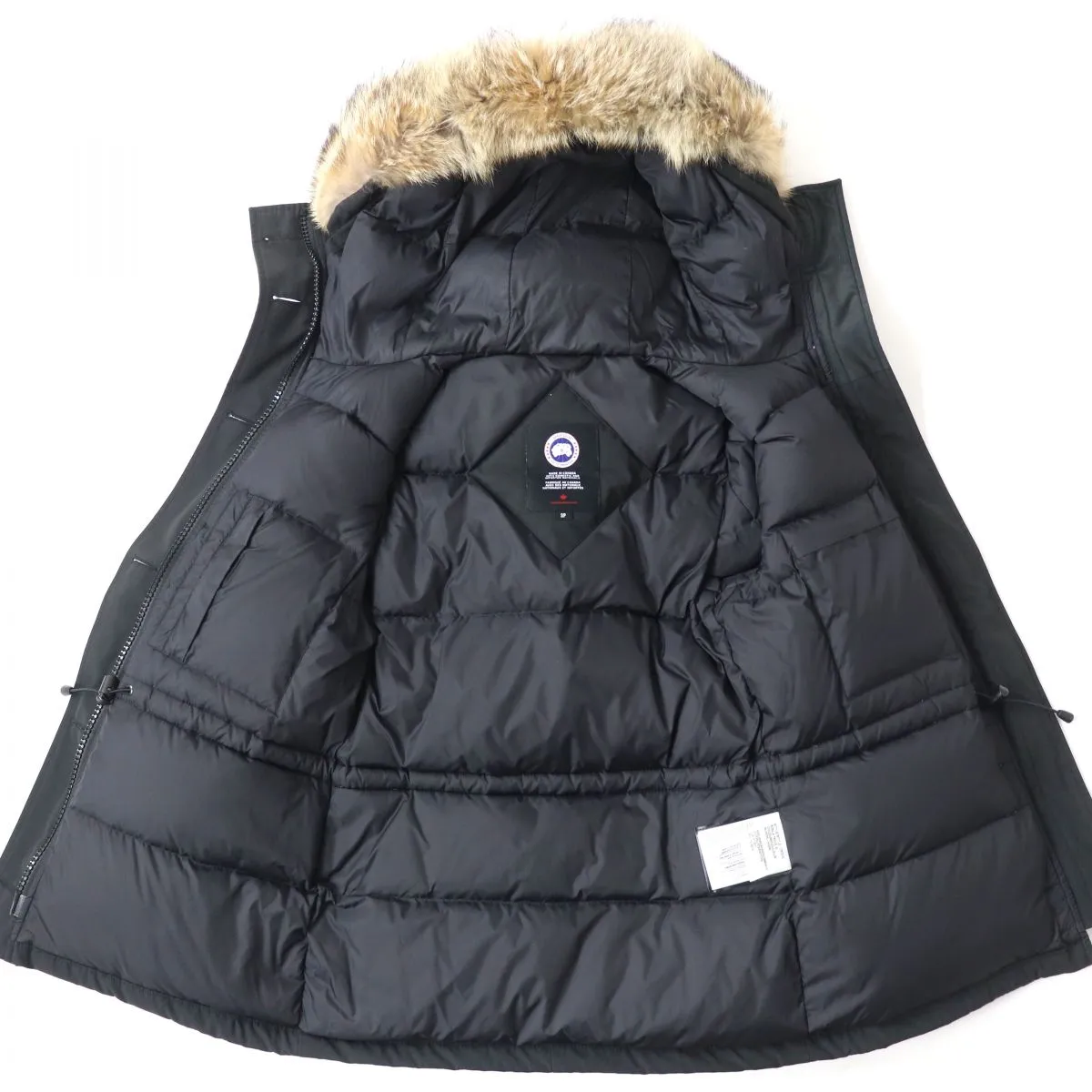 CANADA GOOSE Charlotte Parka Down Jacket Black