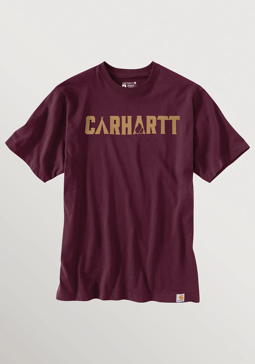 Carhartt Short Sleeve Camp Graphic T-Shirt Port