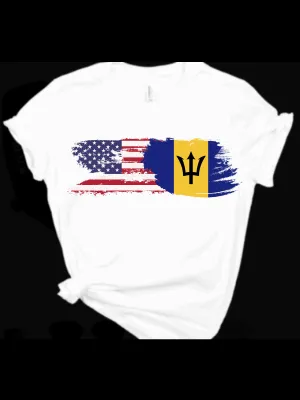 Caribbean Carnival American Mixed Barbados T-shirt