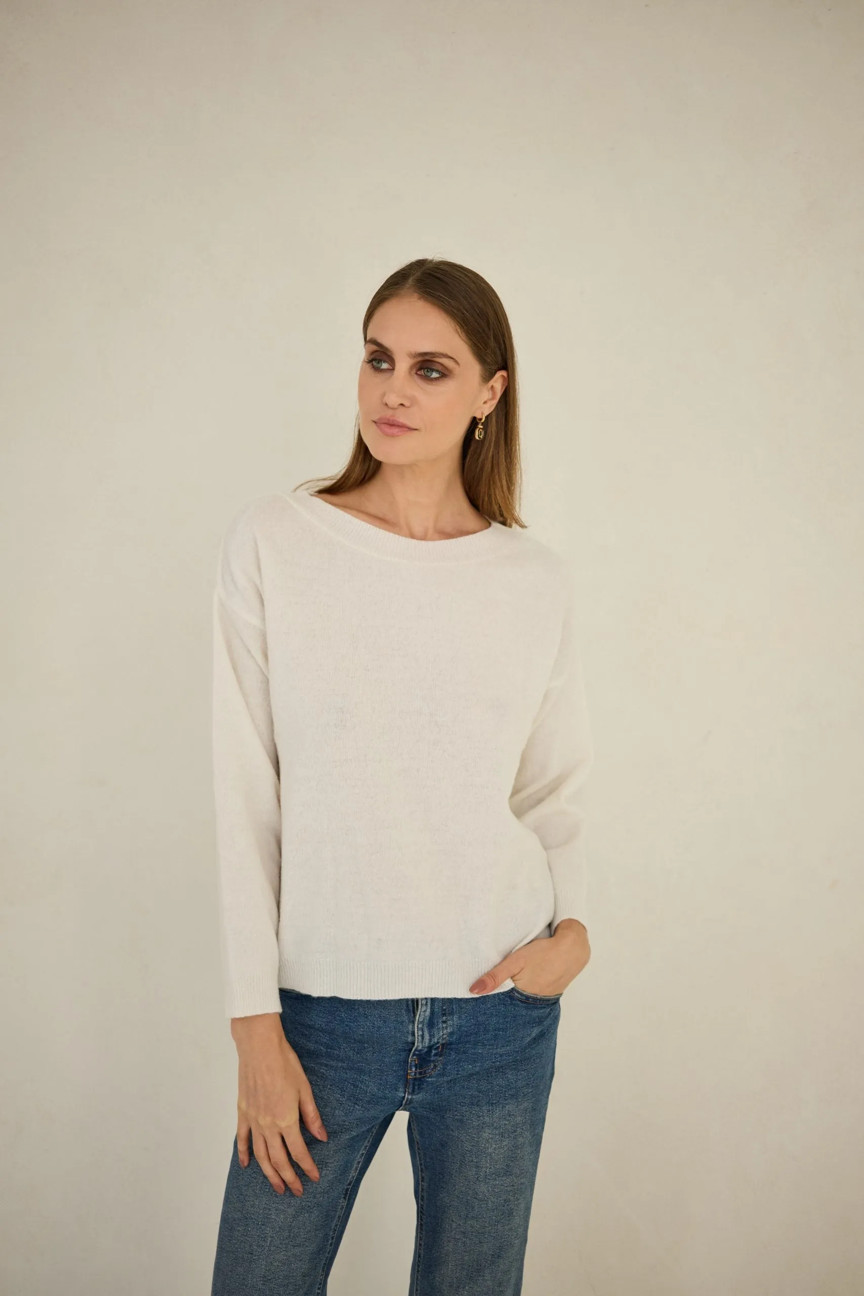 Cashmere Sweater Juliette Ecru