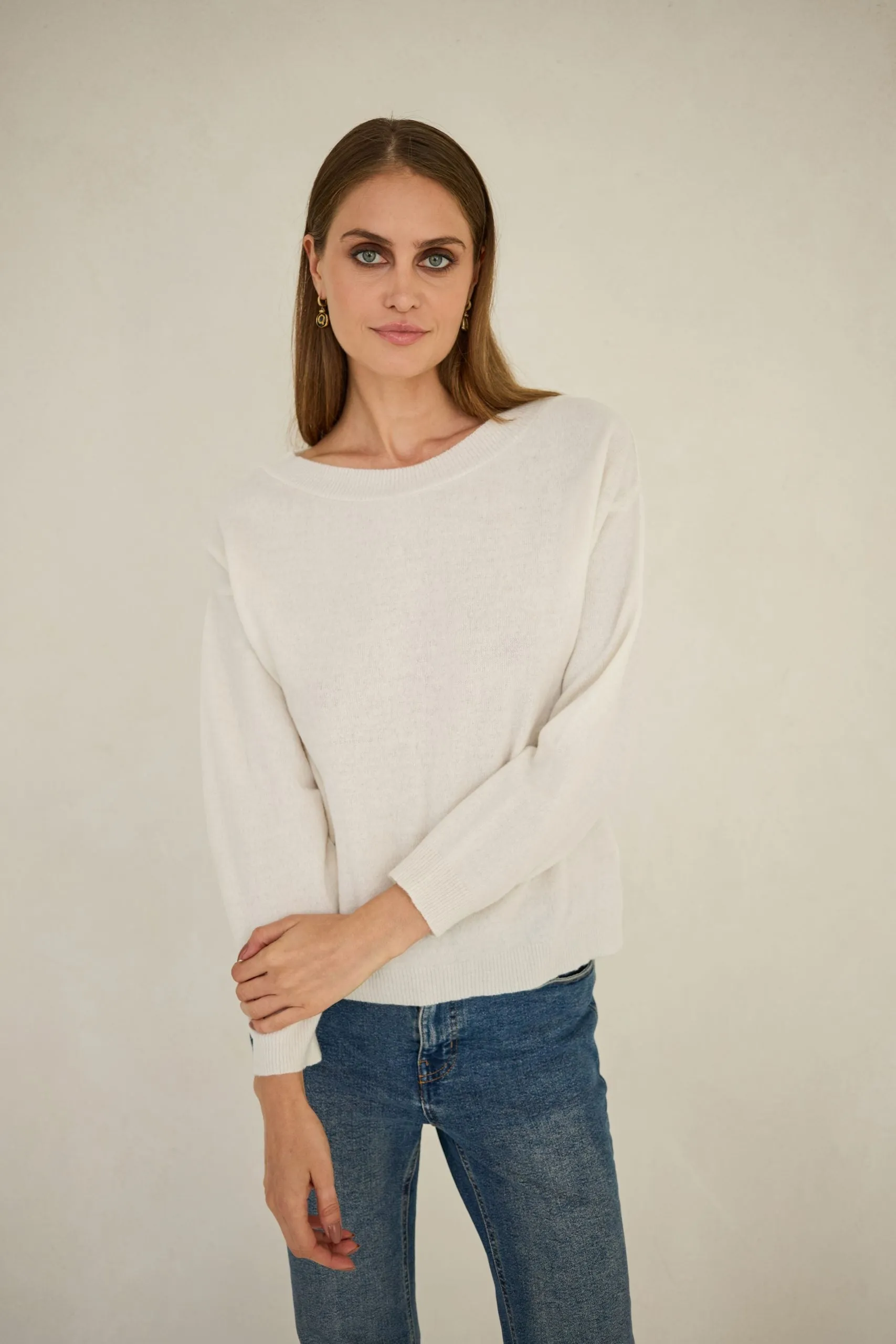 Cashmere Sweater Juliette Ecru