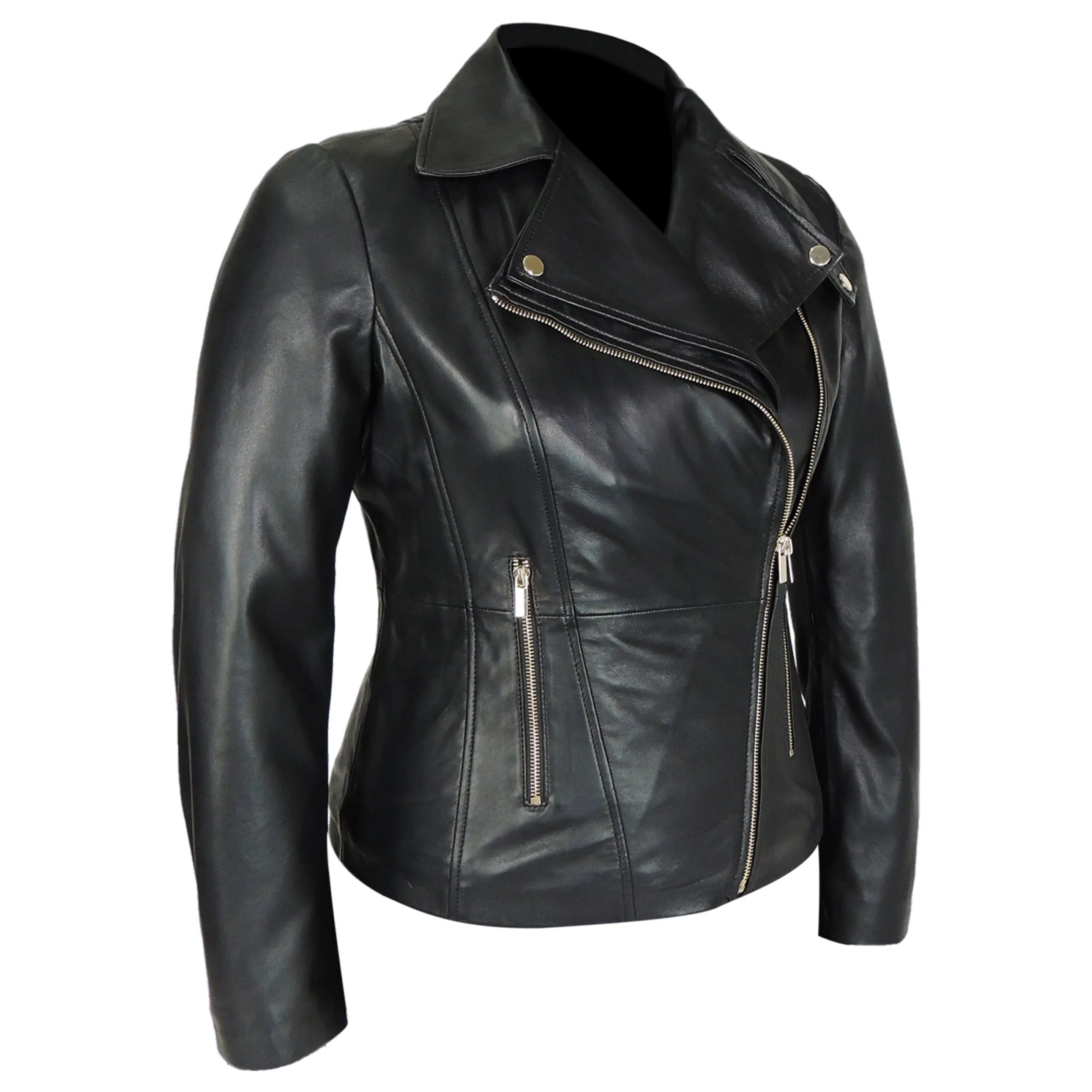 Charlotte Womens Leather Jacket - Discounted!