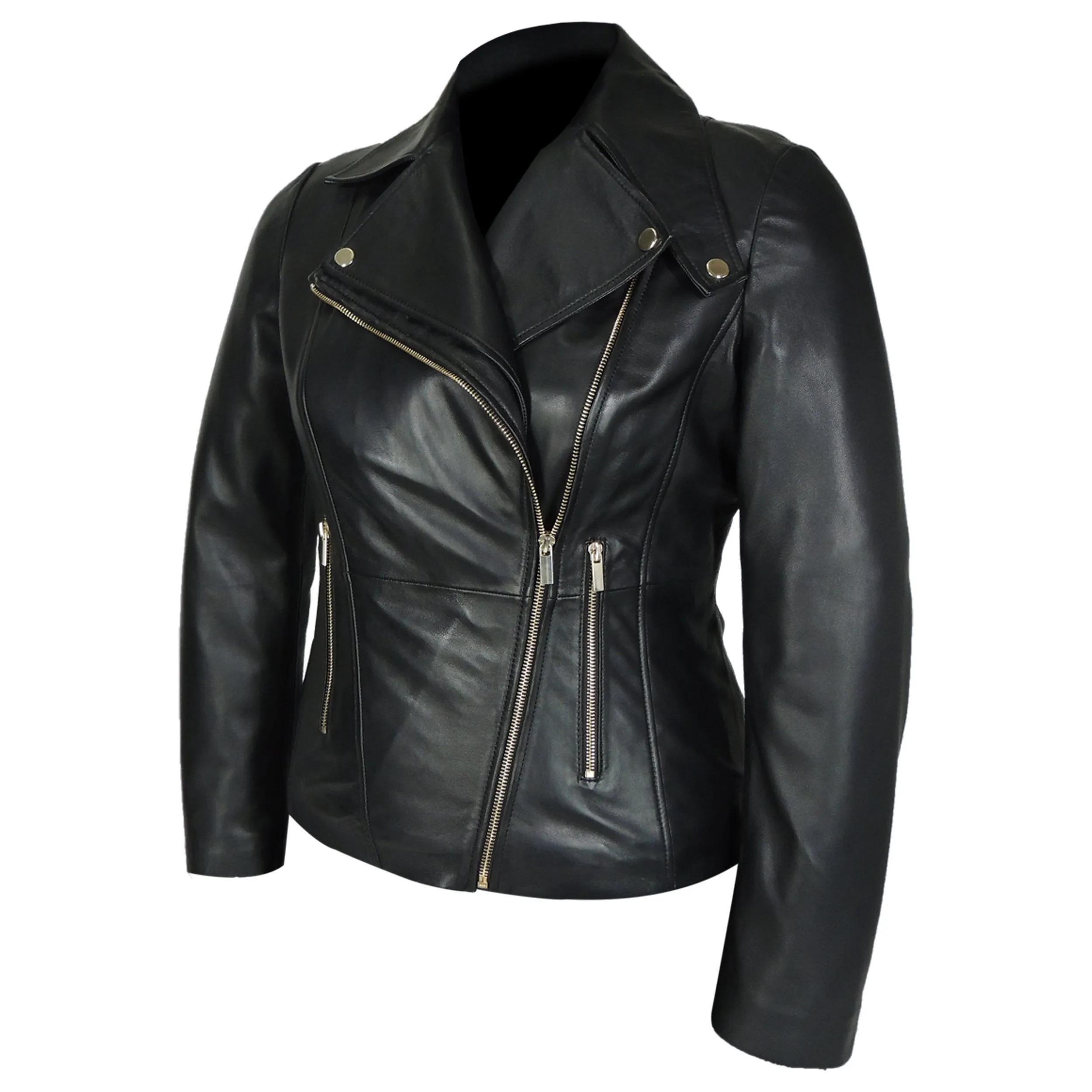 Charlotte Womens Leather Jacket - Discounted!