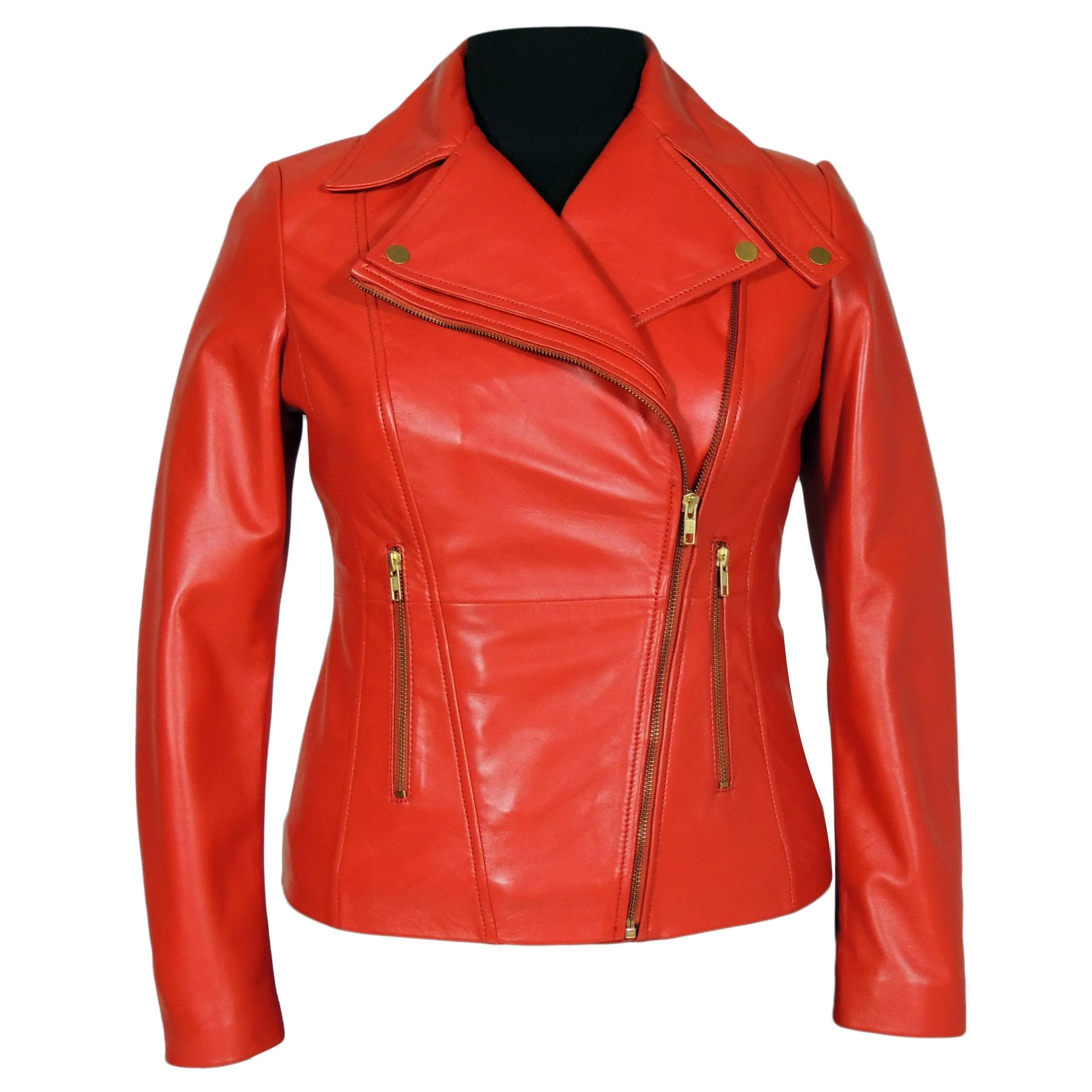 Charlotte Womens Leather Jacket - Discounted!