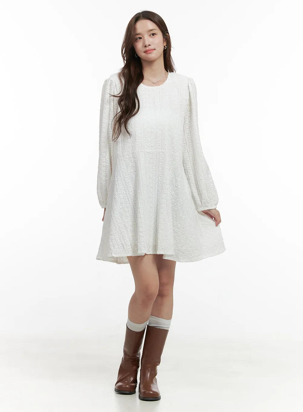 Comfy Cotton Mini Dress OO421