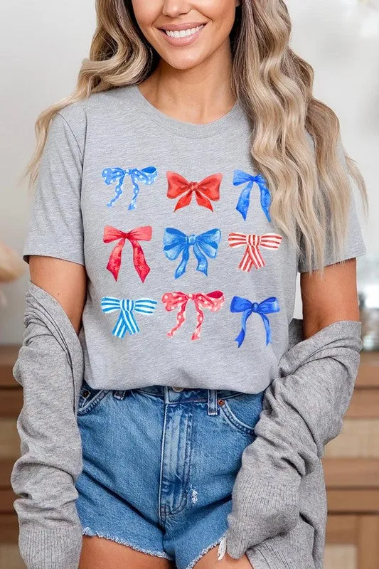 Coquette 4th Of July America Graphic T Shirt