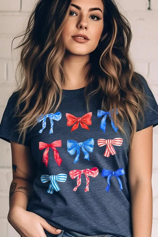 Coquette 4th Of July America Graphic T Shirt