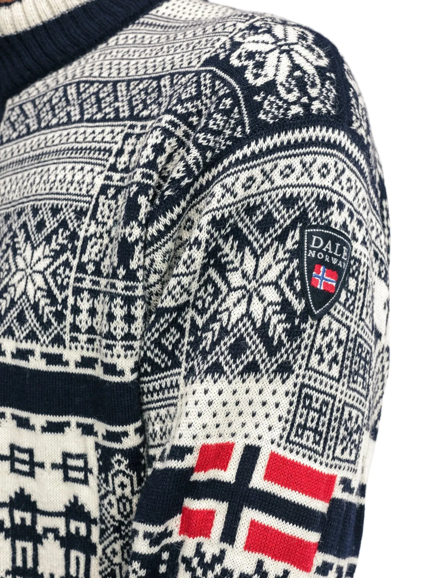 Dale of Norway | History Sweater | Men's | Navy/Off White