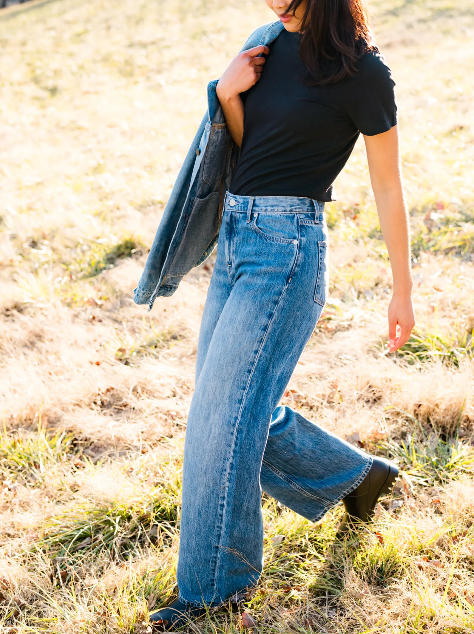 Elaine Wide Leg Jean