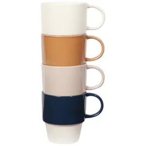 Ensemble de 4 tasses empilables