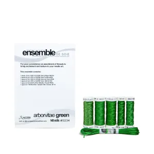 Ensemble de Soie ~ Arborvitae Green