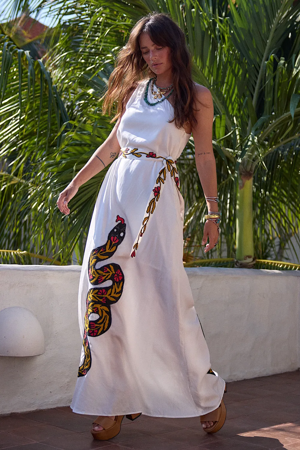 Feel Me Flow One Shoulder Maxi Dress