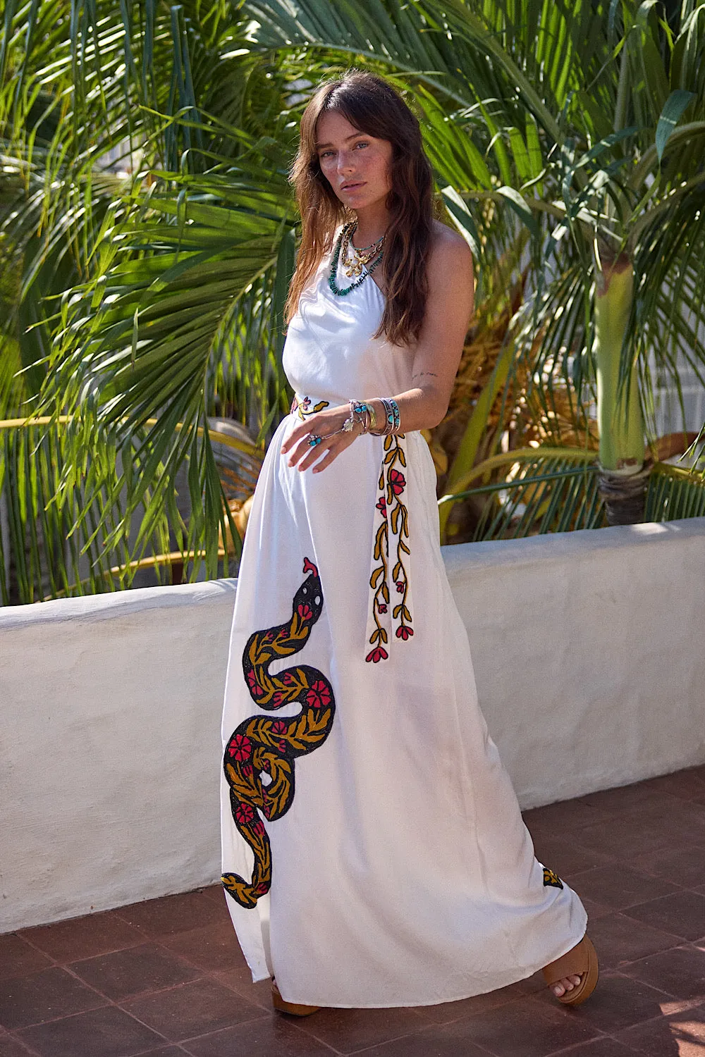 Feel Me Flow One Shoulder Maxi Dress