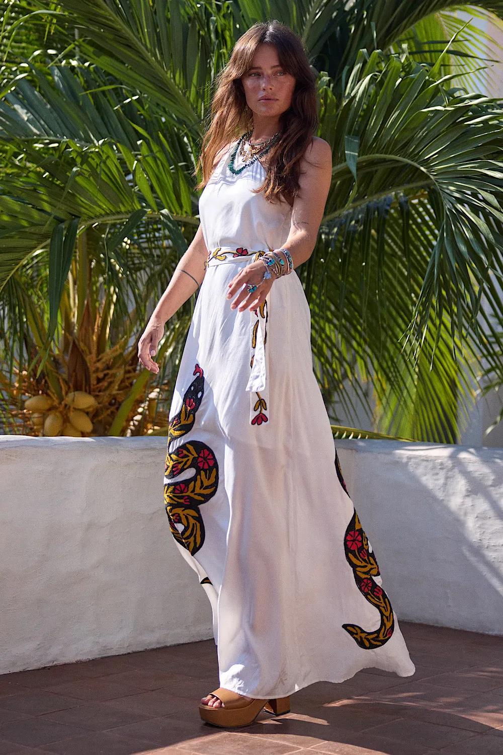 Feel Me Flow One Shoulder Maxi Dress