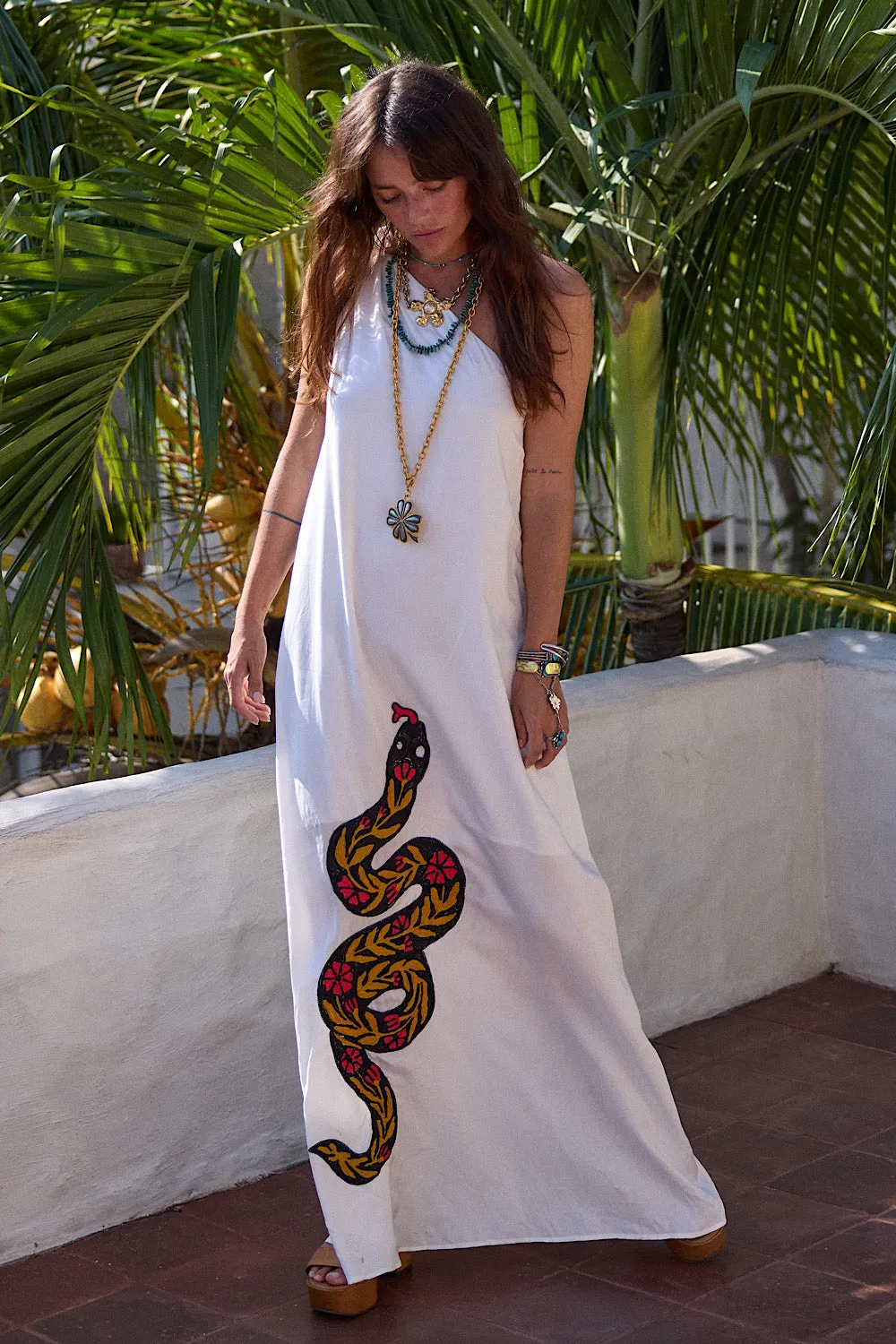 Feel Me Flow One Shoulder Maxi Dress