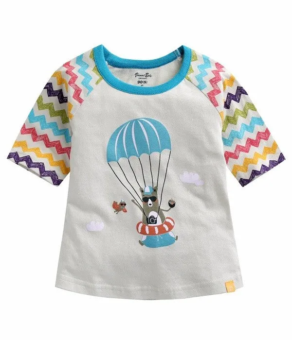 Fly Bear 3/4 Sleeve Outfits