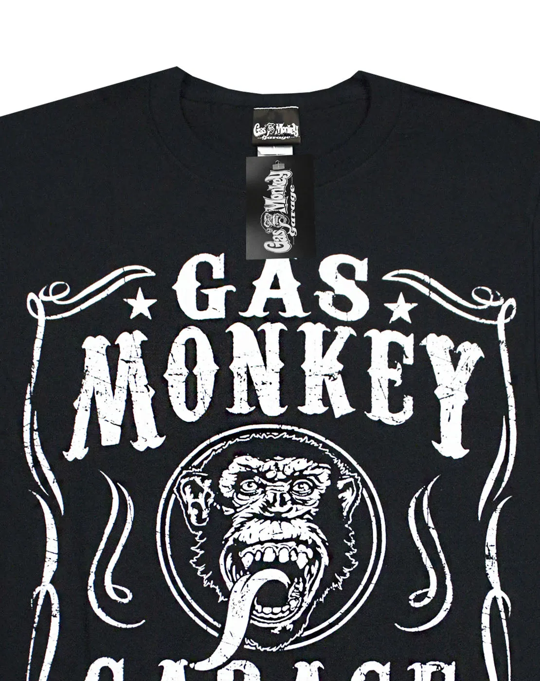 Gas Monkey Fast N' Loud Blood Sweat Beers Sparkplugs Logo Men's T-Shirt 2pk Bundle