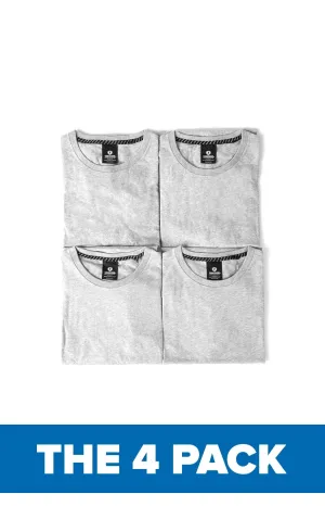 GONGSHOW Grey Tee - 4 pack