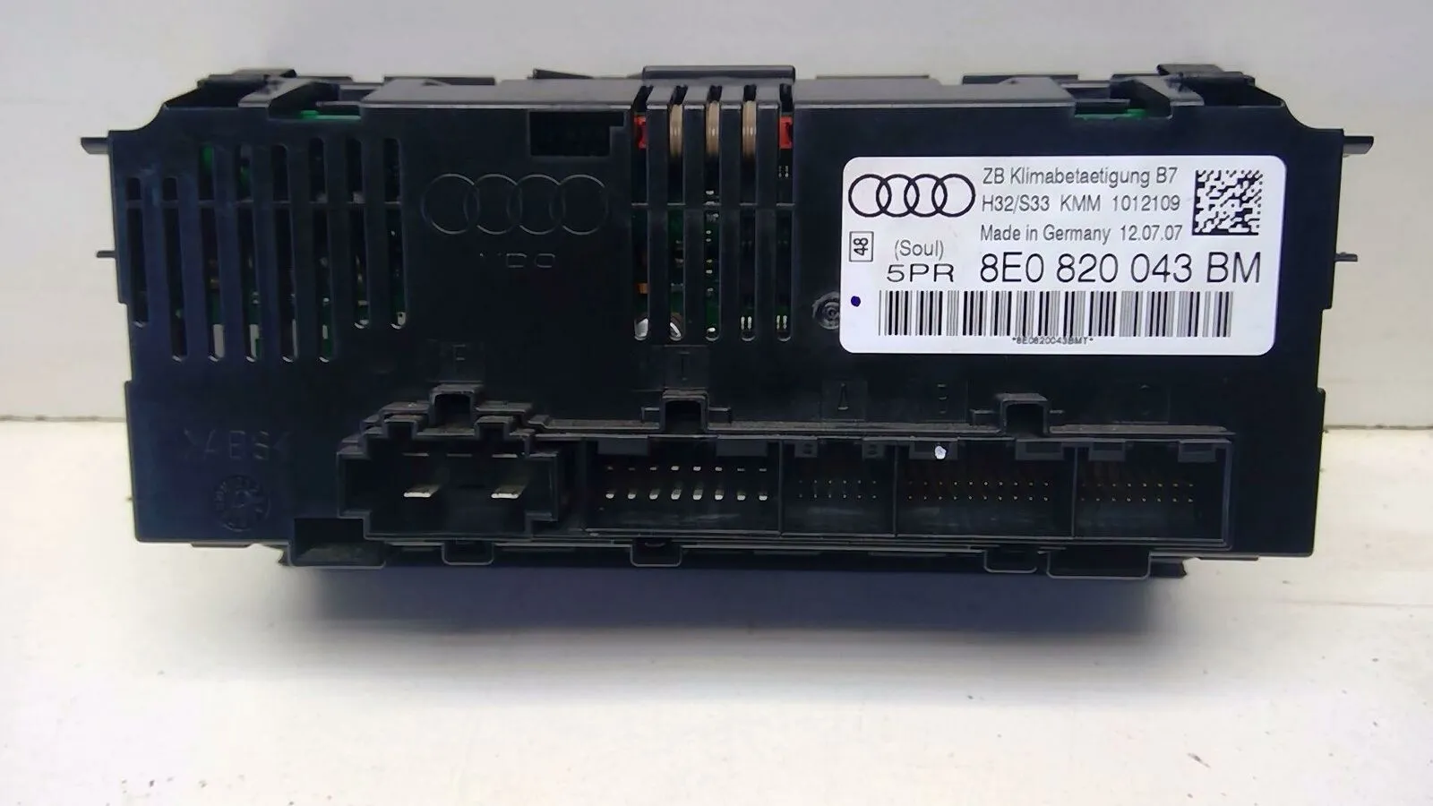 Heater A/c Control AUDI A4 05 06 07 08 09