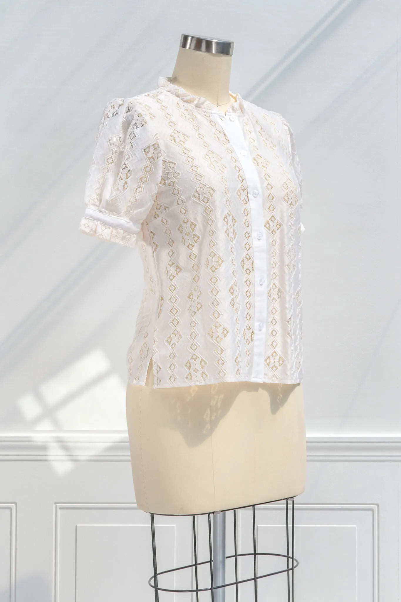 Heather Lace Blouse