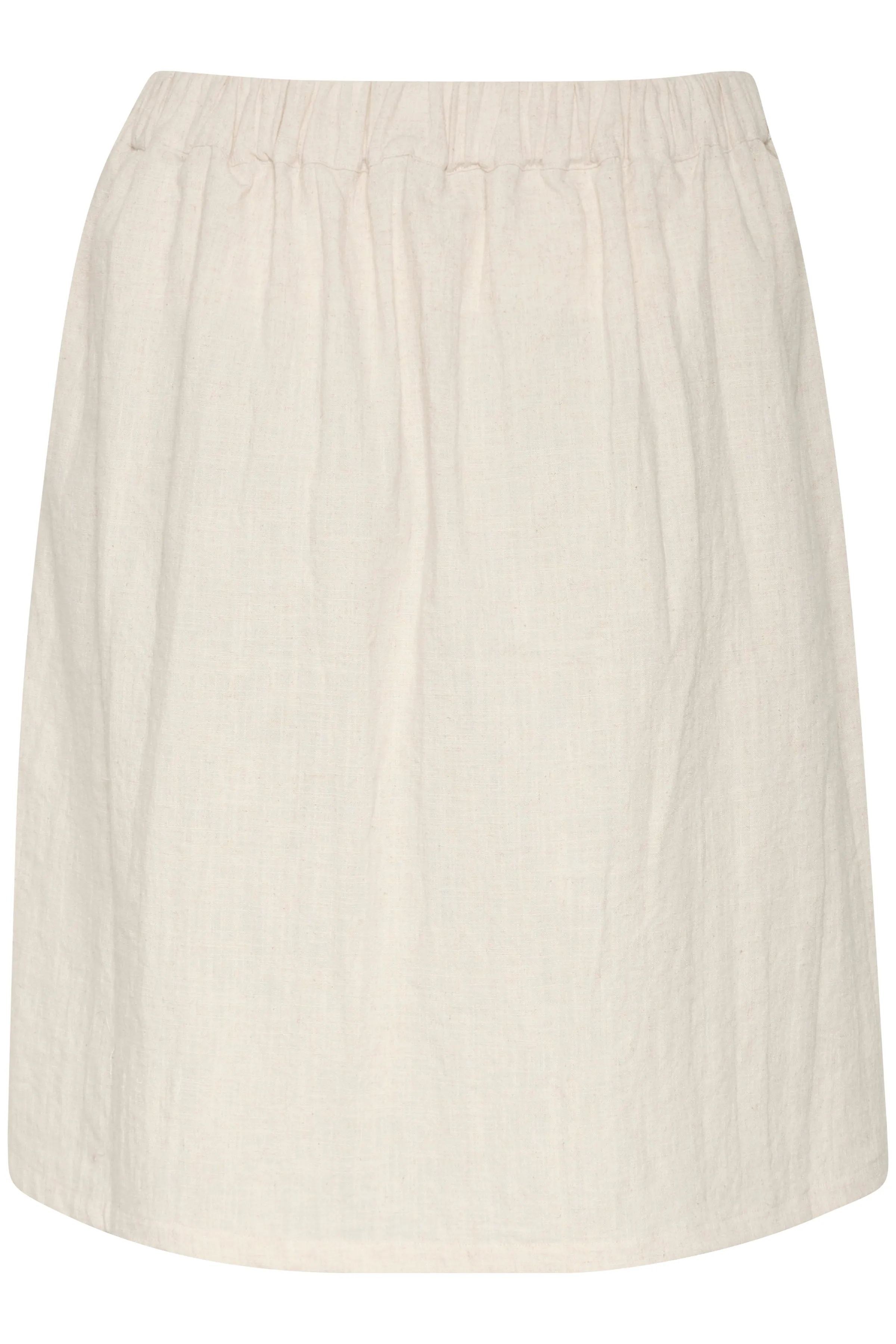 Kaffe Curve Niella Skirt in Beige